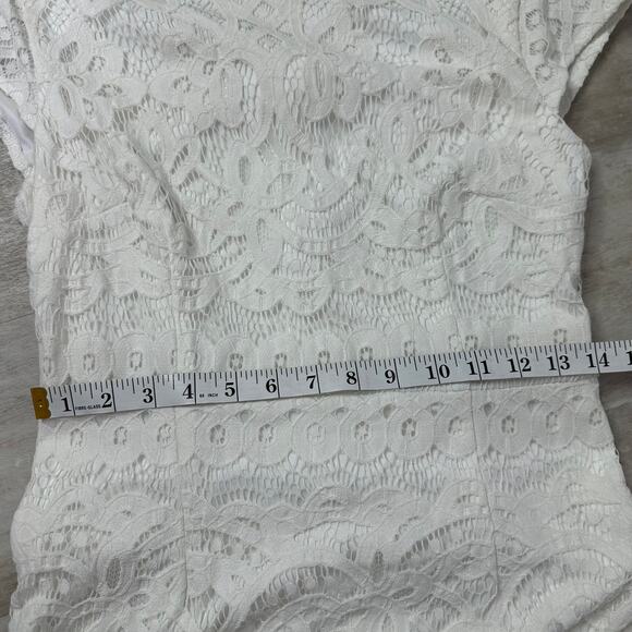 🎉Host Pick🎈Baltic Born White Lace Mini Dress - Picture 8 of 15